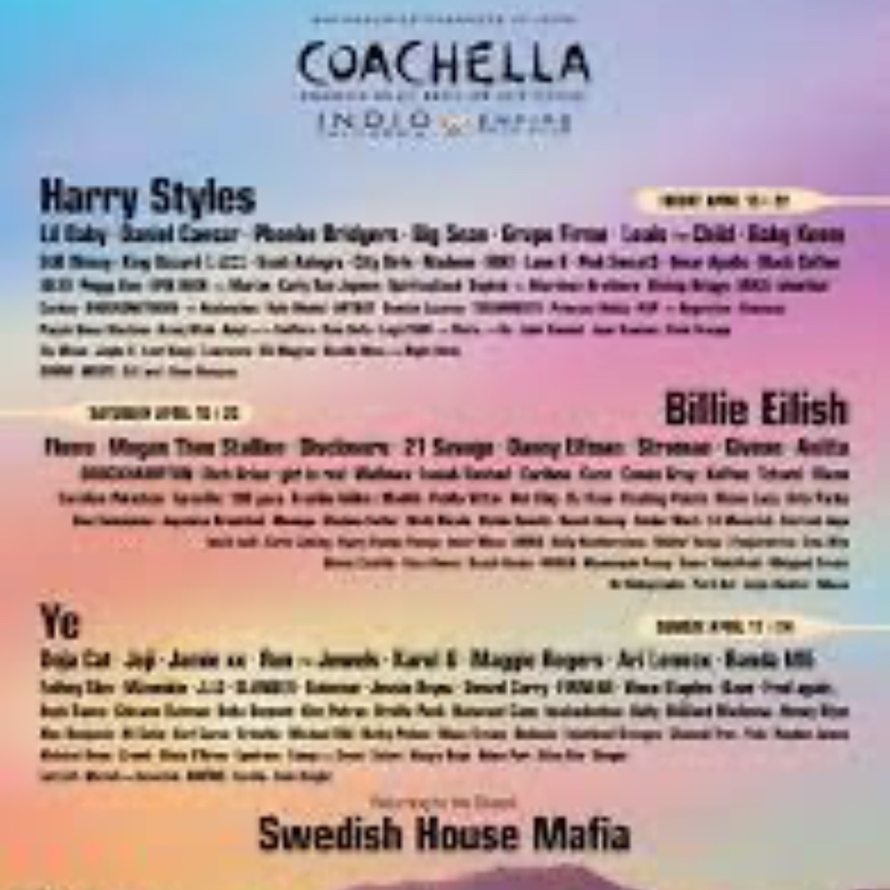 Coachella weekend 2 GA